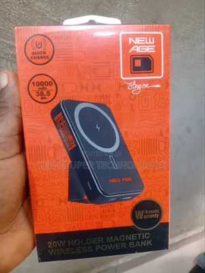 Newage Wireless Power Bank 10000mah
