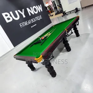Original 12ft Marble Top Snooker/Billiard Table With Accessories |