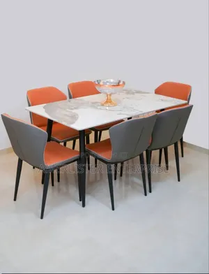 6seater Marble Top Dining Set