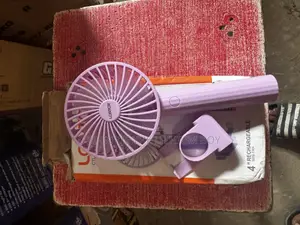 Best Lontor 4" Rechargeable Mini Fan With Lithium Battery Abuja Jabi