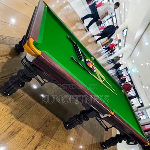 9ft Tournament Snooker Table | Marble Top + Accessories Included