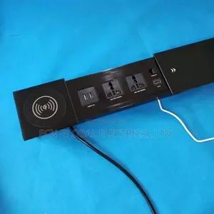 Smart Table Socket With Wireless Charger Usb Ports