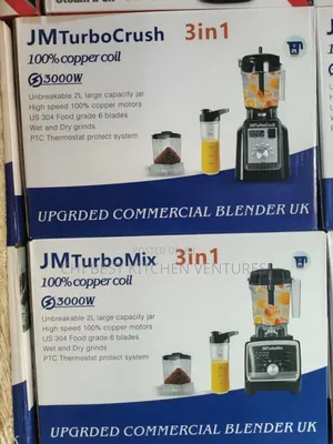 Jmturbocrush 3in1 Commercial Blender.