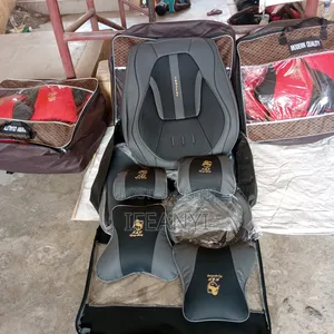 Ash and Black Seat Cover