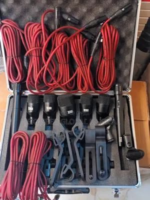 Original Tuga 7 Kits Professional Drum Microphone With Copper Cables