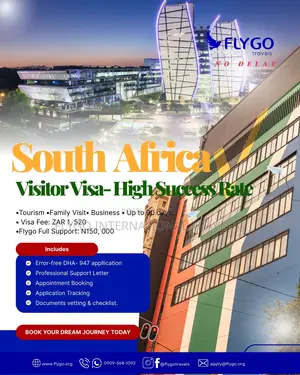 South Africa Visitor Visa – High Success Rate | Flygo Travels