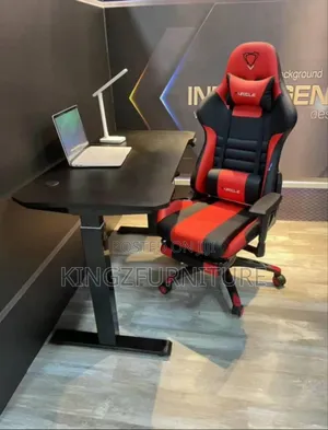 Black and Red Game Chair With
