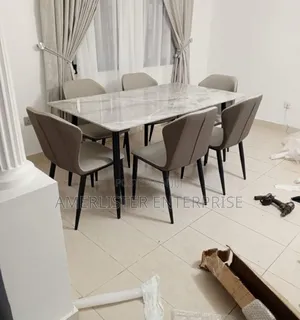 Quality 6seater Marble Top Dining Set