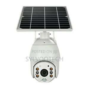 Hd Solar Powered Ptz Security Camera With 4g/Wifi – Outdoor Smart Cctv