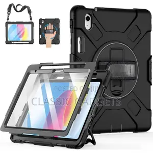 3 in 1 Defender Rugged Shockproof Case for iPad A16 11 Inches 2025