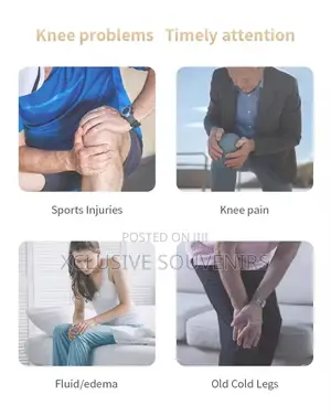 Rechargeable Knee Massager With Infrared Light For Joint Physiotherapy