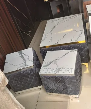 Brand New Top Quality Center Table With 2 Side Tables