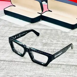 Off White Luxury Transparent Designer Glasses