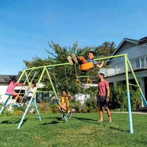 Intex Green and Blue Swing With 4-Function Play Set