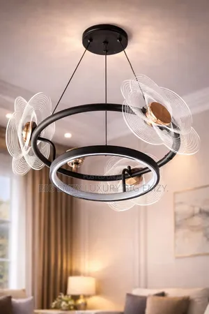 Modern Led Triple Flower Pendant Lights