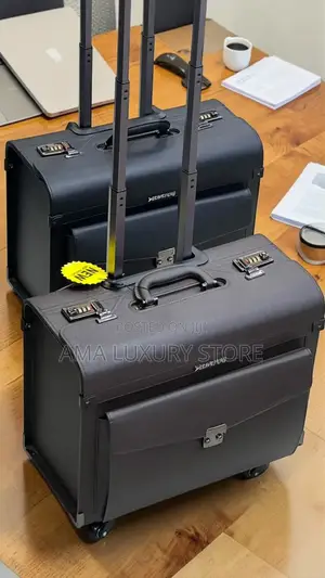 Leaves King Luxury Designer Pilot Briefcase