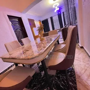 Marble Dining Table With 6 Chairs