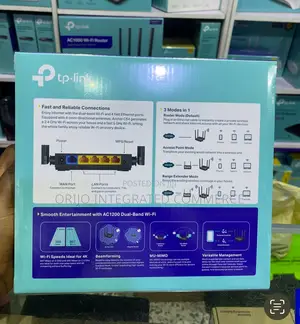 Tp-Link 3in1 Router Ac1200 Dual-Band Wi-Fi Router Archer C54