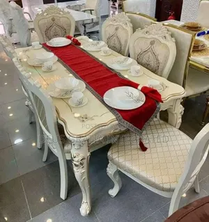 Royal Dining Table And Chairs White