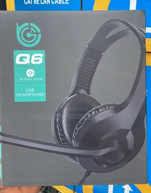 Q6 Usb Headphone With Microphone for Laptop/ Desktop