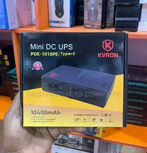 10400mah Mini Dc Ups Poe-1018p | Typc-C Router Power Bank