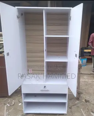 32 by 6ft Wardrobe White