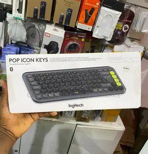 Logitech Pop Icon Keys Wireless Bluetooth Multi-Device Keyboard