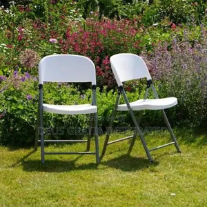 White Folding Plastic Chair For Event Centre In Port Harcourt