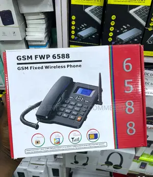 Dual Sim Gsm Fwp 6588 Gsm Fixed Wireless Table Phone