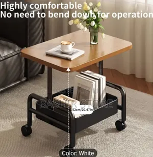 Multifunctional Mobile Side Table
