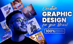 Professional Graphic Designer | Flyers, Logos Social Media Designs