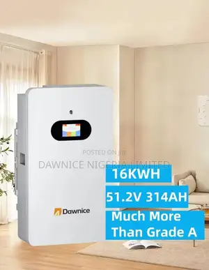High Capacity 16kwh 314ah 51.2v Lifepo4 Energy Storage