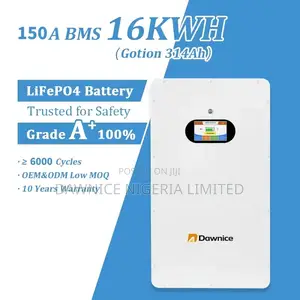 16kwh 51.2v 314ah Deep Cycle LFP Battery for Solar Energy