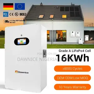 16kwh 314ah 51.2v Solar Backup Battery for Residential Use