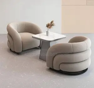 Modern Barrel Accent Chair
