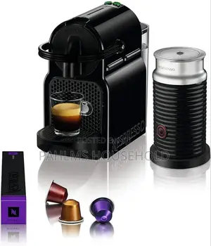 Nespresso Inissia Capsule Coffee Machine With Milk Frother