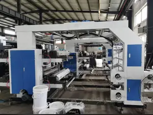 4 Color Flexographic Nylon Printing Machine