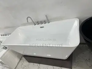 Acrylic Bathtub With Tap And Movable Hand Shower. England Standard