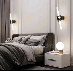 Nordic Resin Fist Bedside Wall Lamp