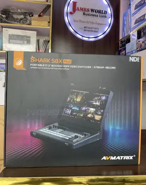 Av Matrix S8x Plus Hdmi/Sdi Video Switcher 8 Channel Ndi