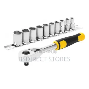 Stanley Stmt82666-0 Socket Wrench Set 1/4" 72t 11- Piece