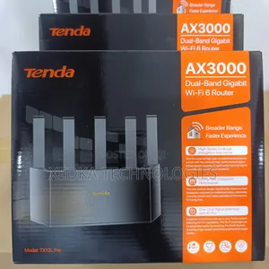 Tenda Ax3000 Dual-Band Gigabit Wi-Fi 6 Router
