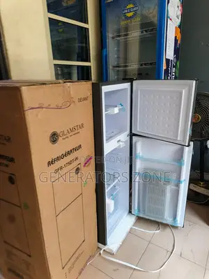 Kitchen Refrigerator 175l Double Door Glamstar
