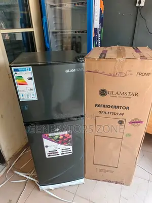 Compact 175l Double Door Fridge Glamstar