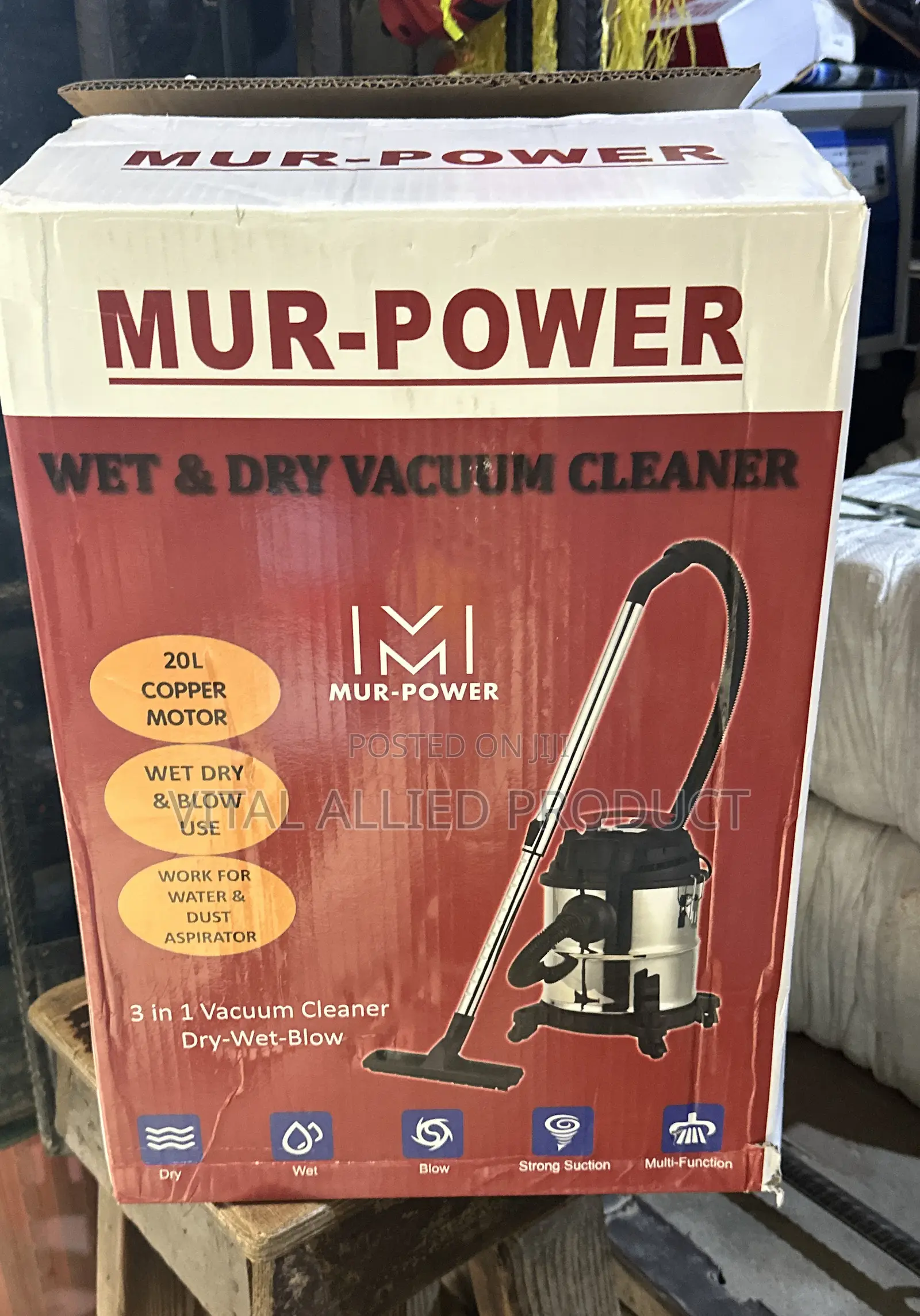 Wet and Dry Vacuum Cleaner