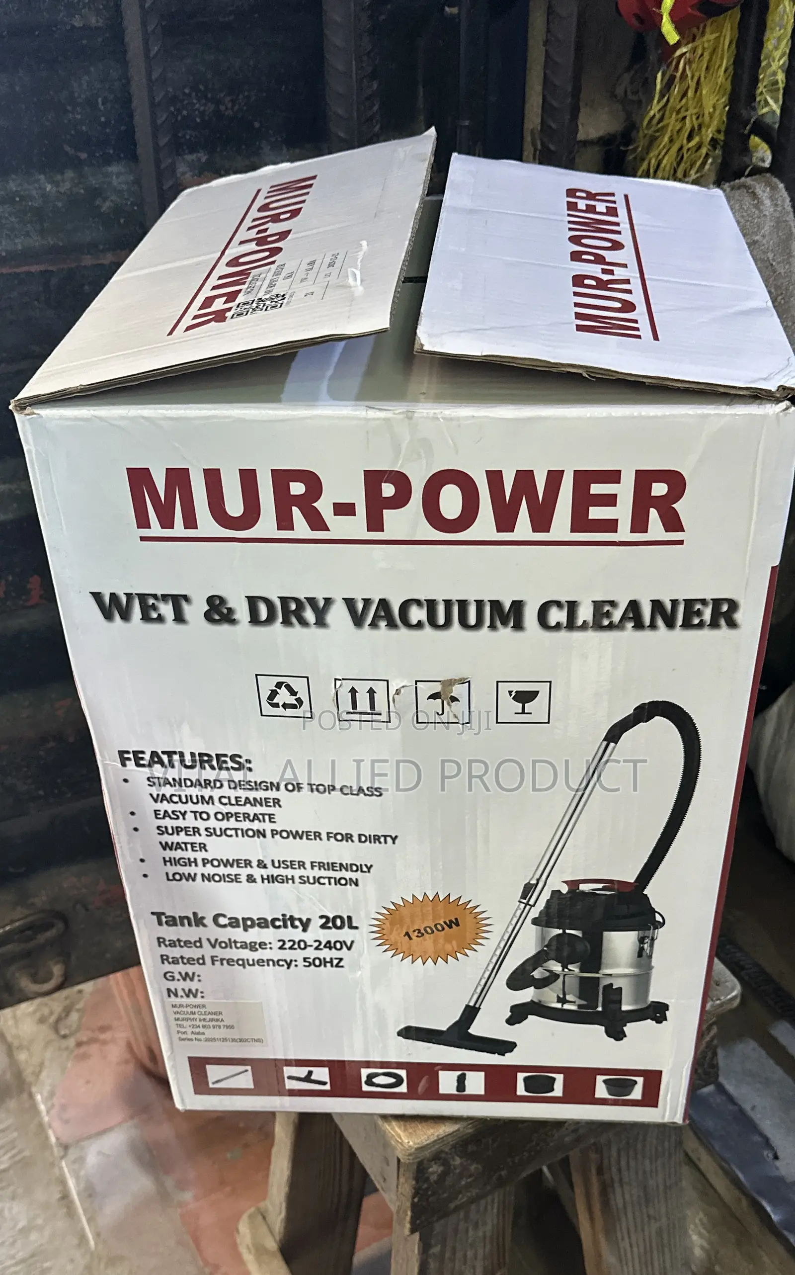 Wet and Dry Vacuum Cleaner