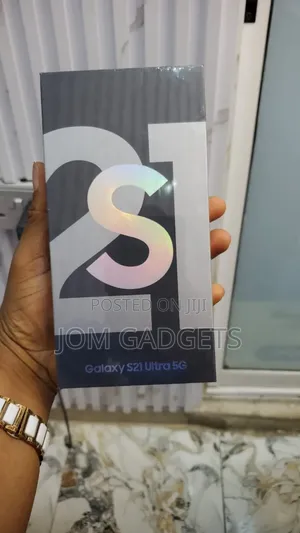 New Samsung Galaxy S21 Ultra 5G 128 GB Silver