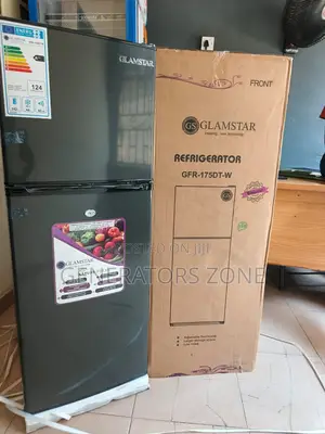 Glamstar 175l Double Door Food Storage Fridge