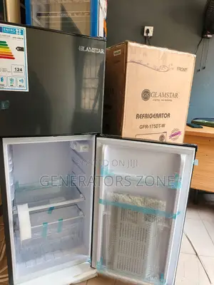 Small Household Fridge 175l Double Door Glamstar