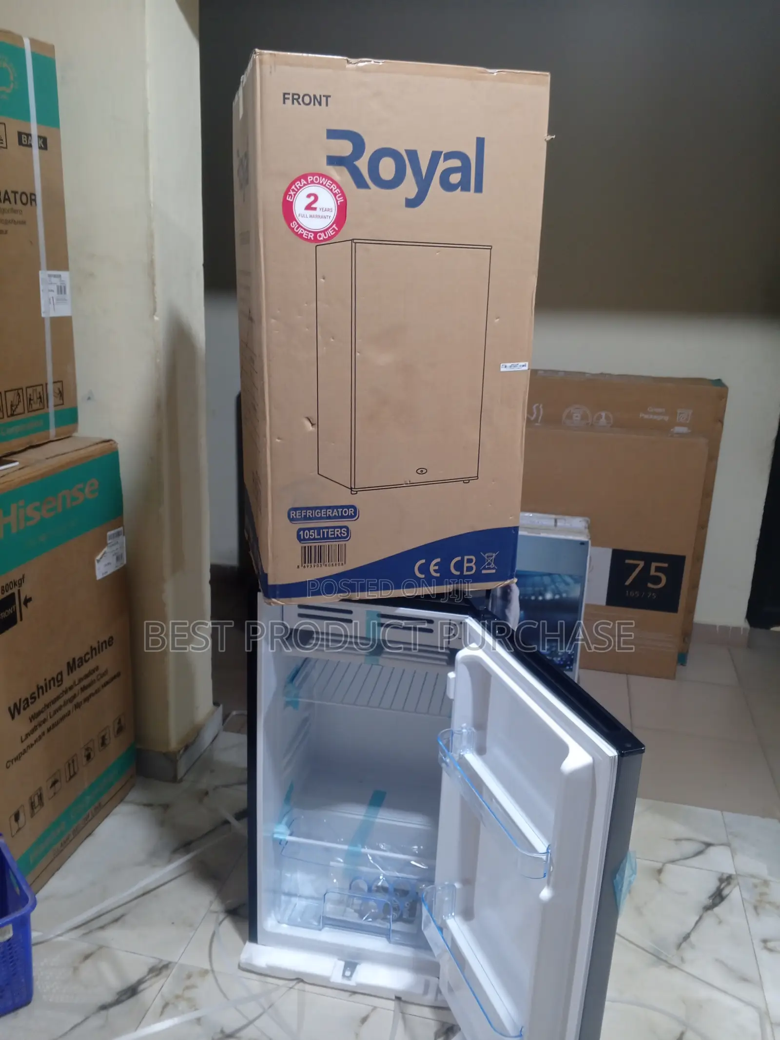 Royal 105l Mini Refrigerator (Table Top Design)